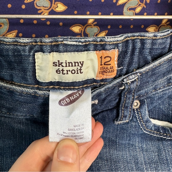 🐾free w/purchase🐾 Old navy size 12 denim jeans - Picture 5 of 9